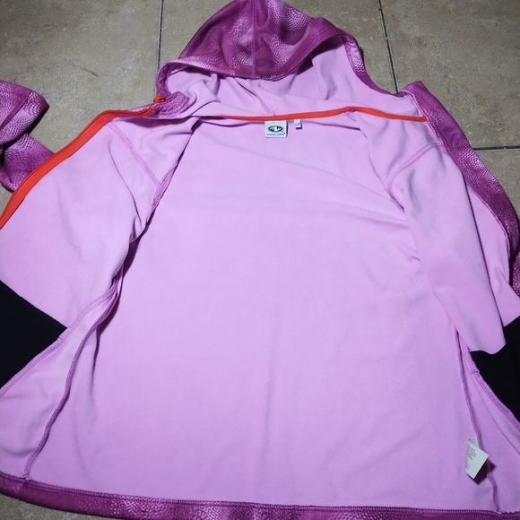Athletic Works Pink Zip Up Hoody Sweater Size XL - Picture 6 of 10